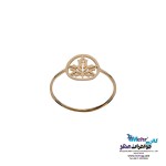 انگشتر  طلا - طرح برگ پاییزی