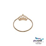 انگشتر طلا - طرح تاج