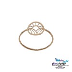انگشتر طلا - طرح طلوع خورشید