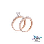 انگشتر طلا - طرح حلقه پشت حلقه