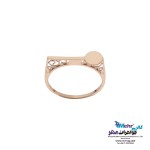 انگشتر طلا - طرح دایره