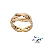 انگشتر طلا - طرح گره بی نهایت