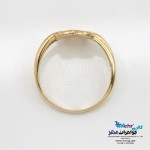 انگشتر طلا - طرح گره بی نهایت