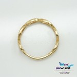 انگشتر طلا - طرح هندسی