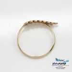 انگشتر طلا - طرح گندمی