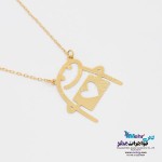 گردنبند طلا - طرح فانتزی میقولی