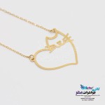 گردنبند طلا - طرح گربه