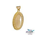 آویز طلا - طرح و ان یکاد