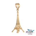 آویز طلا - طرح برج ایفل