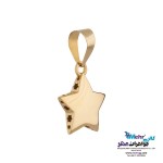 آویز طلا - طرح ستاره