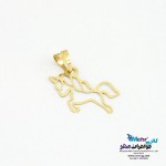 آویز طلا - طرح یونیکورن
