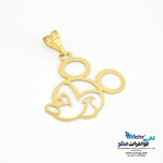 آویز طلا - طرح میکی موس