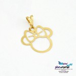 آویز طلا - طرح میکی موس