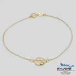 دستبند طلا - طرح قلب