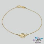 دستبند طلا - طرح هندسی