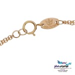 دستبند طلا - طرح لوتوس