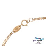 دستبند طلا - طرح پروانه و تاج