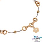 دستبند طلا - طرح گل