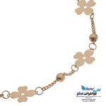 دستبند طلا - طرح شبدر چهار پر