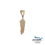 نیم ست طلا - طرح پر