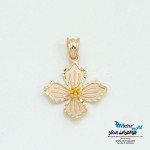 نیم ست طلا - طرح گل