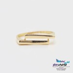 انگشتر طلا - طرح خطوط موازی