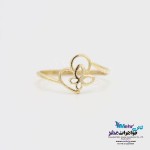 انگشتر طلا - طرح پروانه