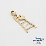 آویز طلا - طرح نردبان عشق