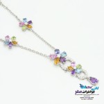 گردنبند جواهر - طرح گل بولگاری