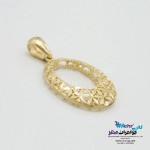 آویز طلا - طرح تراش