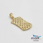 آویز طلا - طرح تراش