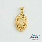 آویز طلا _ طرح شمش سوئیس گلد