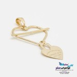 آویز طلا - طرح تیفانی