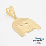 آویز طلا - طرح کودک