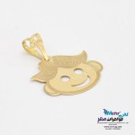 آویز طلا - طرح کودک