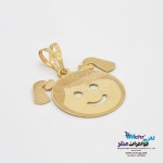 آویز طلا - طرح کودک