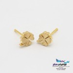 گوشواره طلا - طرح شبدر چهار پر