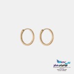 گوشواره طلا - طرح حلقه ای