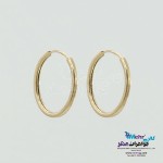 گوشواره طلا - طرح حلقه ای