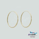گوشواره طلا - طرح حلقه ای