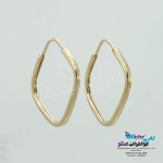 گوشواره طلا - طرح حلقه ای