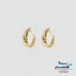 گوشواره طلا - طرح حلقه ای