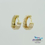 گوشواره طلا - طرح حلقه ای