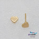 گوشواره طلا - طرح قلب