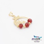آویز طلا - طرح انار و یلدا