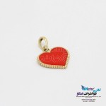آویز طلا - طرح قلب