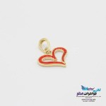 آویز طلا - طرح قلب
