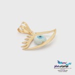 آویز طلا - طرح چشم نظر