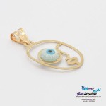 آویز طلا - طرح رخ