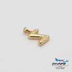 آویز طلا - طرح حروف الفبای لاتین بادکنکی Z